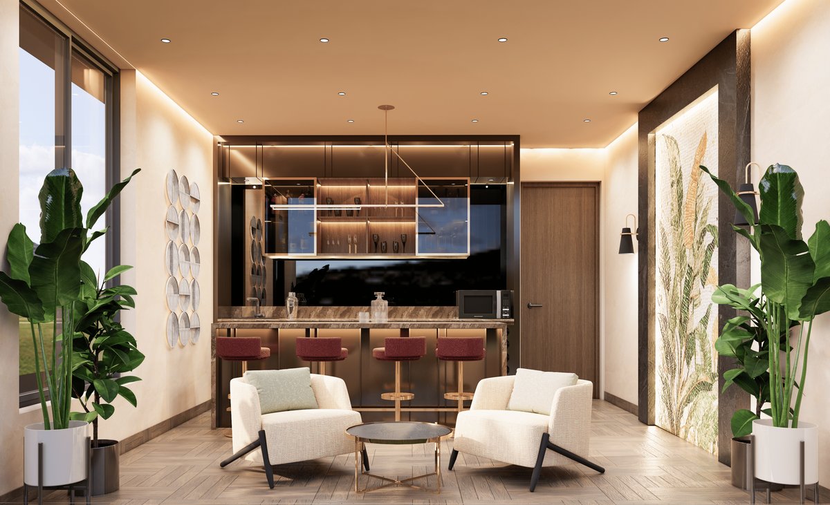 Entertainment area design