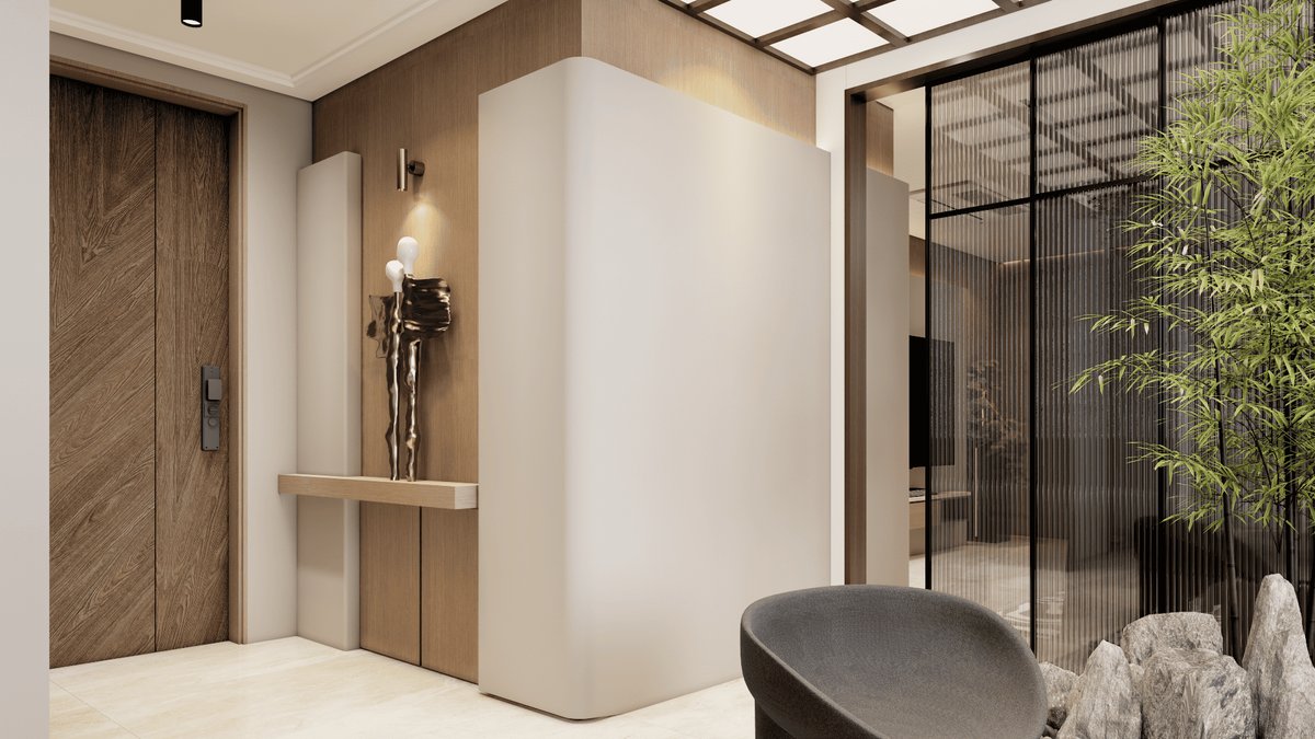 Entrance foyer interior